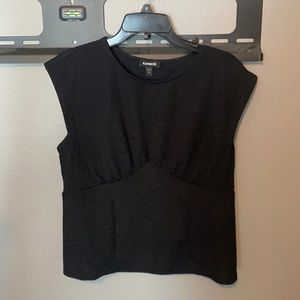 EXPRESS business casual black top